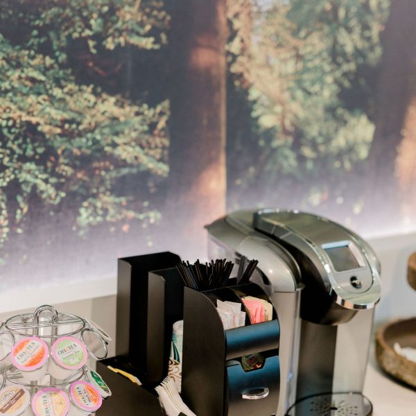 CFD-28 Complementary beverages in the office of Cary Family dental