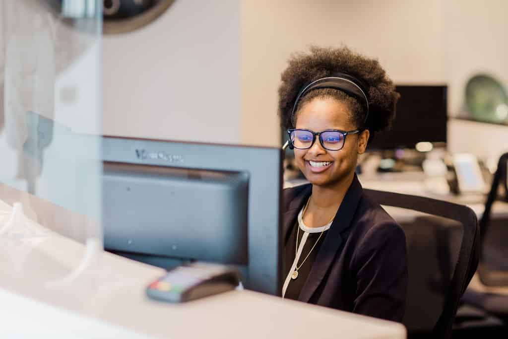 Front office worker at Cary Family Dental