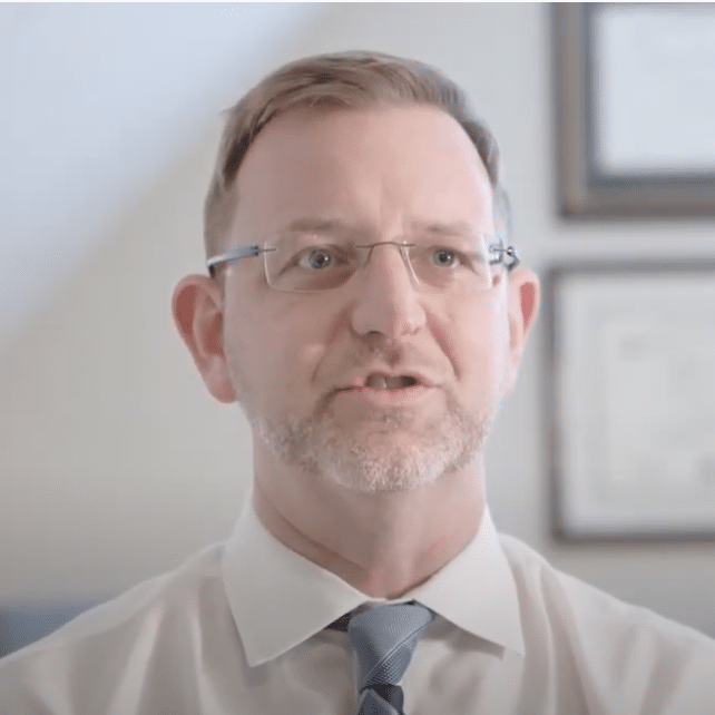 Dr. Acton explaining Sleep Apnea Treatment options